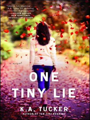 cover image of One Tiny Lie